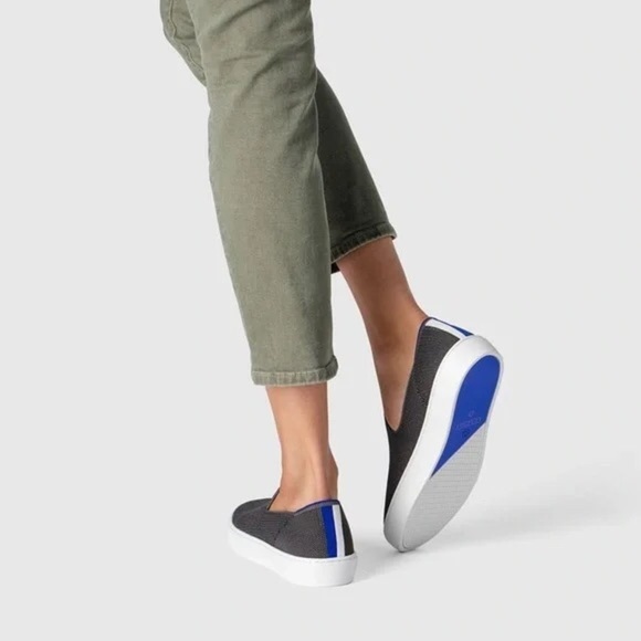 Rothy’s • The Original Slip On Sneaker retired color Steel Gray discontinued - Picture 16 of 16